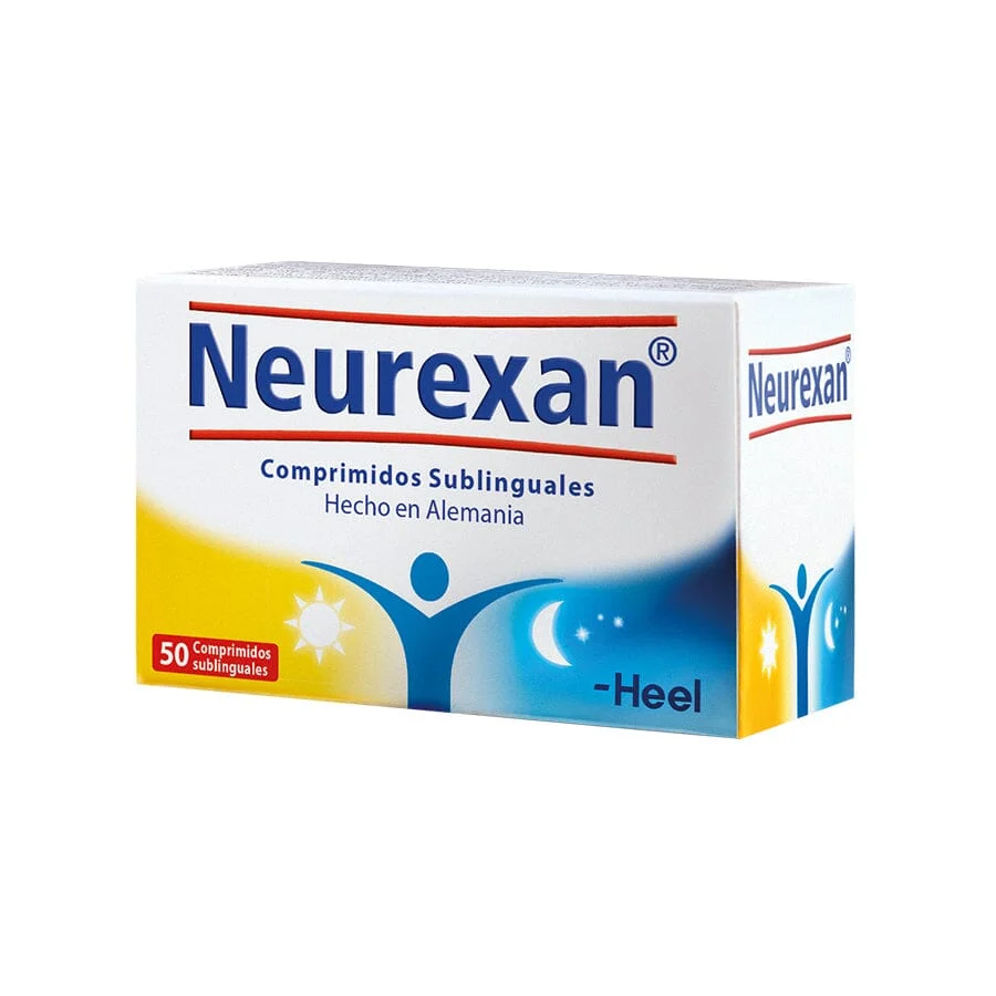 Envase de Neurexan, 50 comprimidos sublinguales