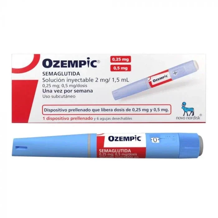 Envase de Ozempic, 2 mg / 1,5 mL · 1 dispositivo